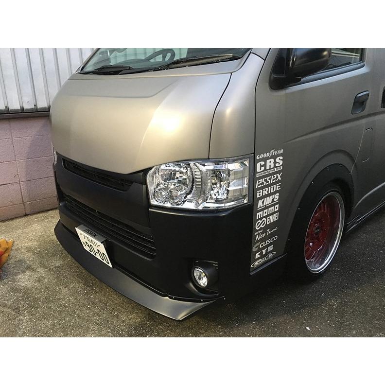 エセックス(ESSEX/CRS) 零スポイラー未塗装 FRP製 200ハイエース エセックス(ESSEX/CRS) 零スポイラー未塗装 FRP製 200ハイエース