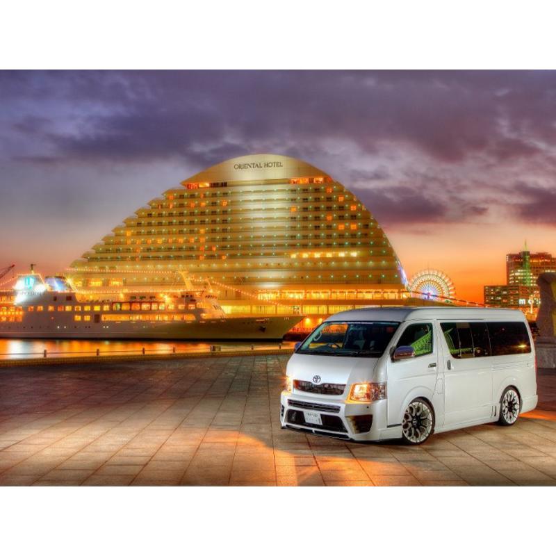 200系ハイエース3型ワイドボディ】プログレス1フロントバンパー 200系ハイエース3型ワイドボディ】プログレス1フロントバンパー