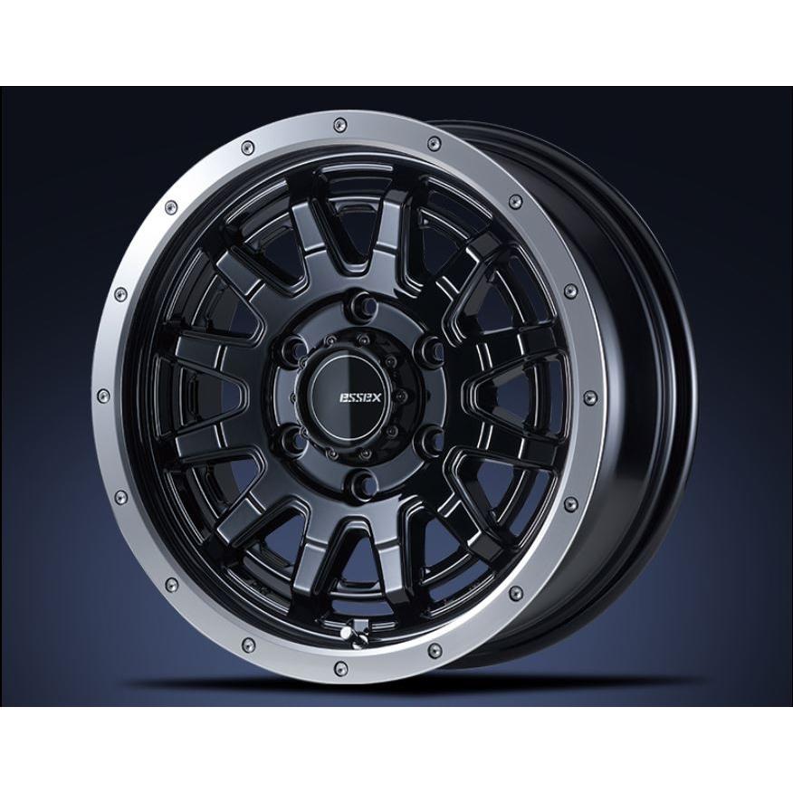 ESSEX(エセックス) EX ブラック 16インチ 【厳選輸入215/65R16ホイール