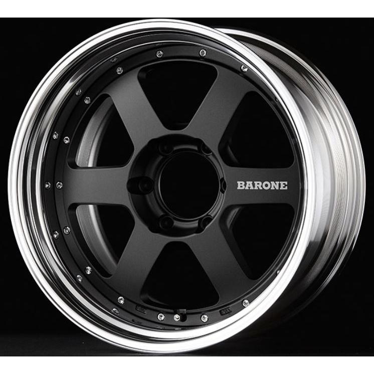 ファブレス ヴァローネRS-6 2P マットブラック 19インチ 【厳選輸入225 