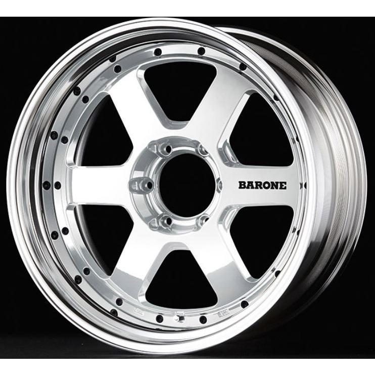 ファブレス ヴァローネRS-6 2P アズールホワイト 19インチ 【厳選輸入225/40R19ホイールタイヤセット】 200系ハイエースに最適〈タイヤ銘柄選べます！〉