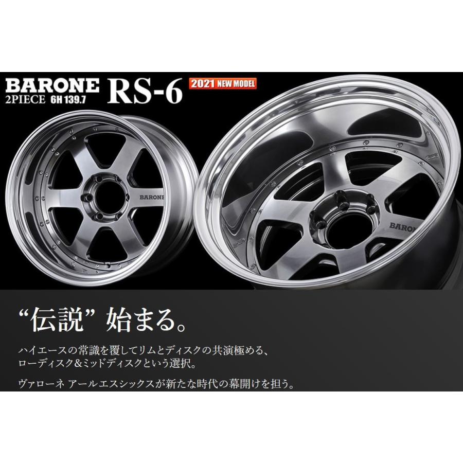 ハイエース　20インチ　ファブレス　ヴァローネ　rs-6 ホイール8.5j ファブレス ヴァローネRS-6 2P ガンブルーメタリック 20インチ 【厳選
