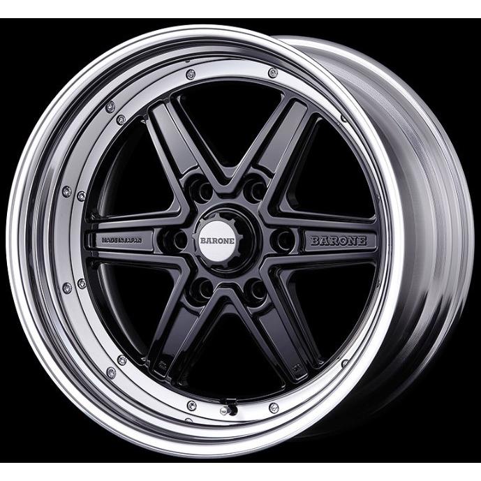 ファブレス ヴァローネMK-6 2P グロスブラック 19インチ 【厳選