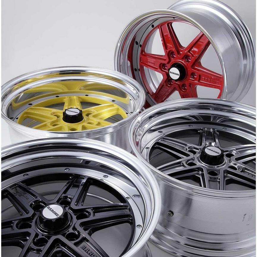 ファブレス ヴァローネMK-6 2P グロスブラック 19インチ 【厳選輸入225/40R19ホイールタイヤセット】 200系ハイエースに最適〈タイヤ銘柄選べます！〉の画像