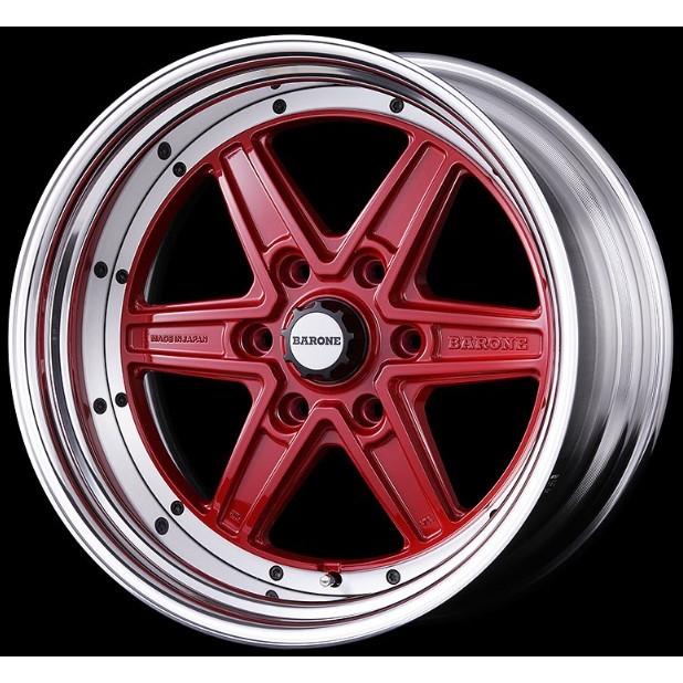 ファブレス ヴァローネMK-6 2P ミラノレッド 17インチ【厳選輸入215