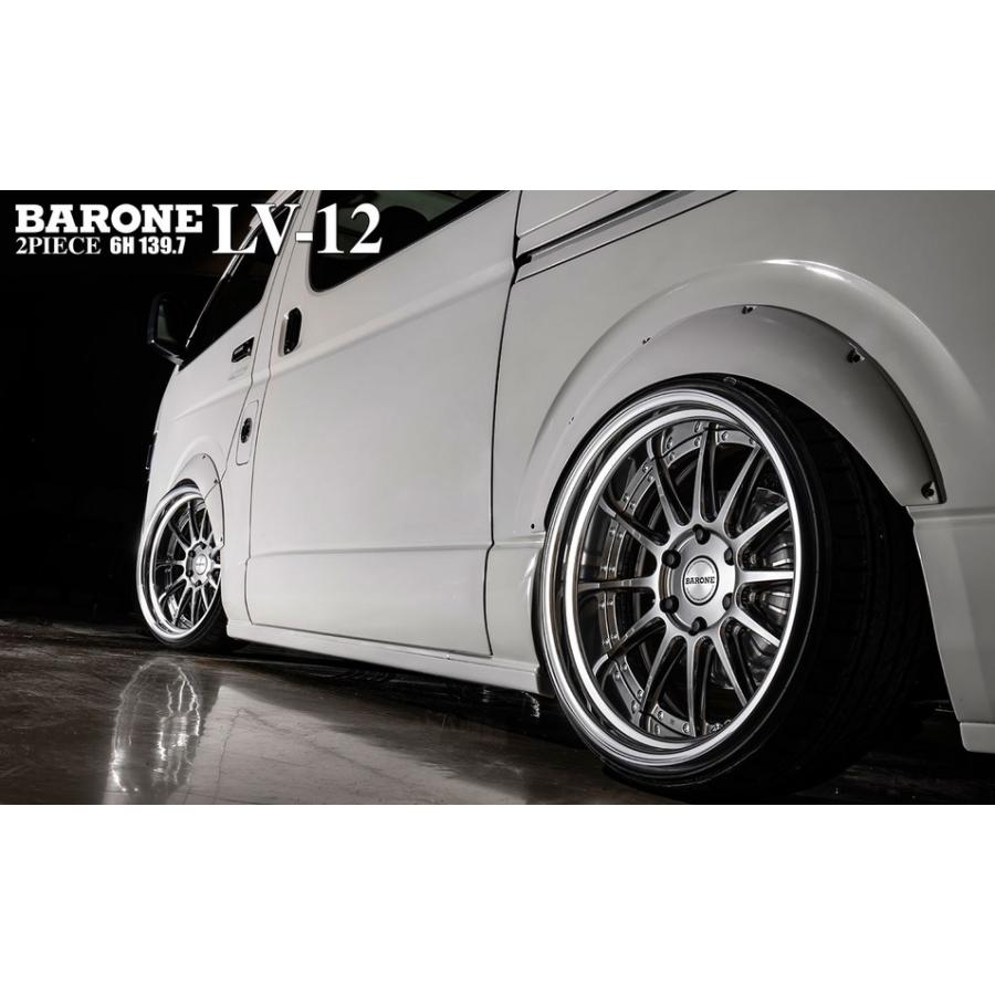 ファブレス ヴァローネLV-12 2Pセミグロスブラック 17インチ【厳選輸入