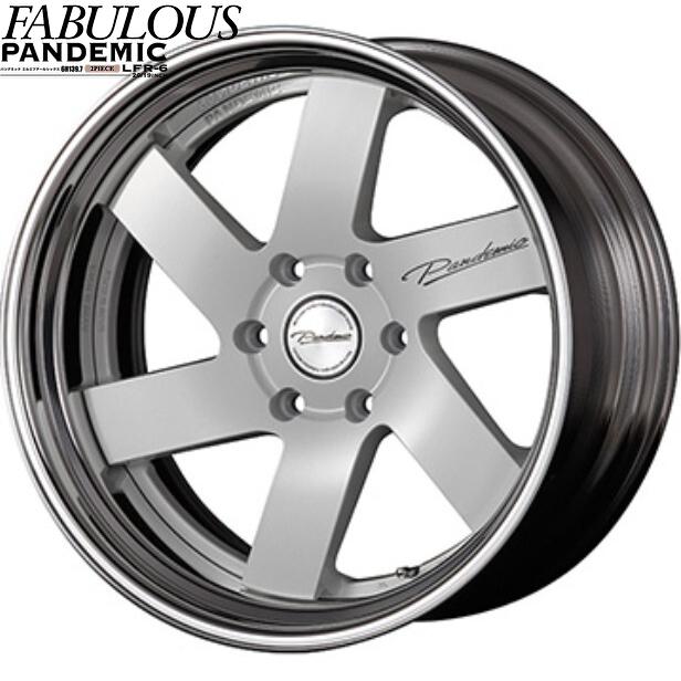 ファブレス［FABULOUS］LFR-6(2P)19インチ7.5J〜12.5J【225/40R19