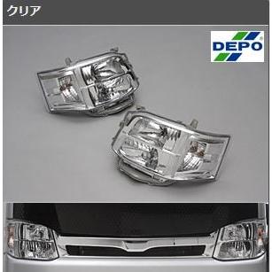 ファブレス 3型HIDルックハロゲンヘッドライト クリア 200系 