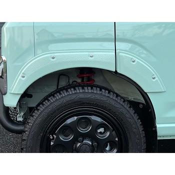 S700Vハイゼットカーゴ フロントバンパーガード オプション(ベッド
