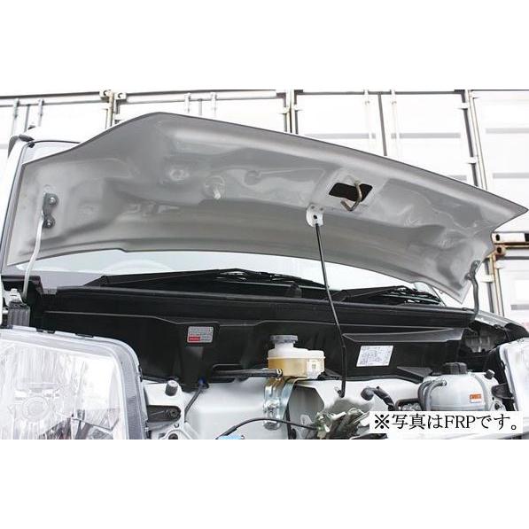 ガレージベリー GROWNボンネット カーボン DA17エブリィ : エス