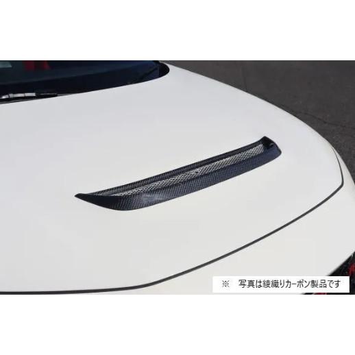 ガレージベリー(GARAGE VARY) ボンネットダクト FRP製未塗装/平織