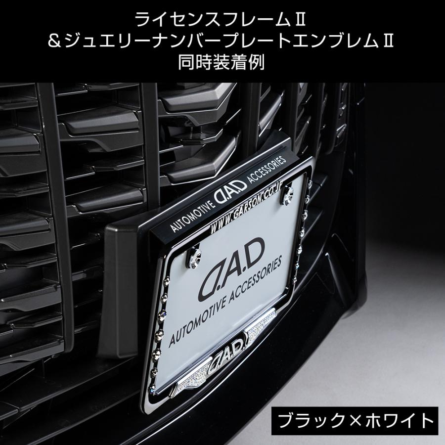 ギャルソン(GARSON)DADスタイリッシュナンバープレートステー［HA688