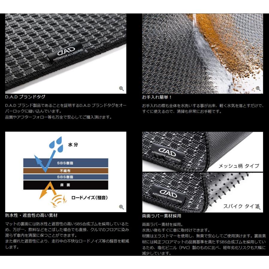 S700V・S710Vアトレー【タフラバー】全16色ロングラゲッジマット