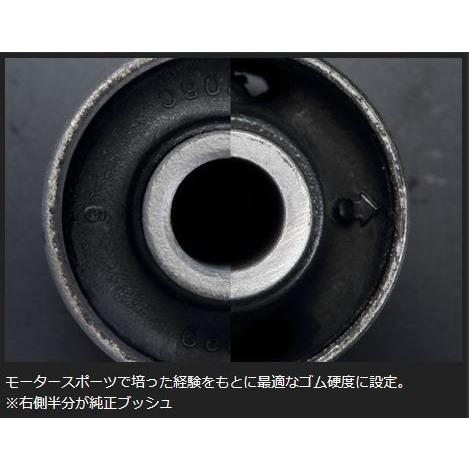 NV350キャラバン　ハードリーフジャーナルブッシュ　フロントリアセット GENB（玄武） ハードリーフジャーナルブッシュ キャラバン NV350