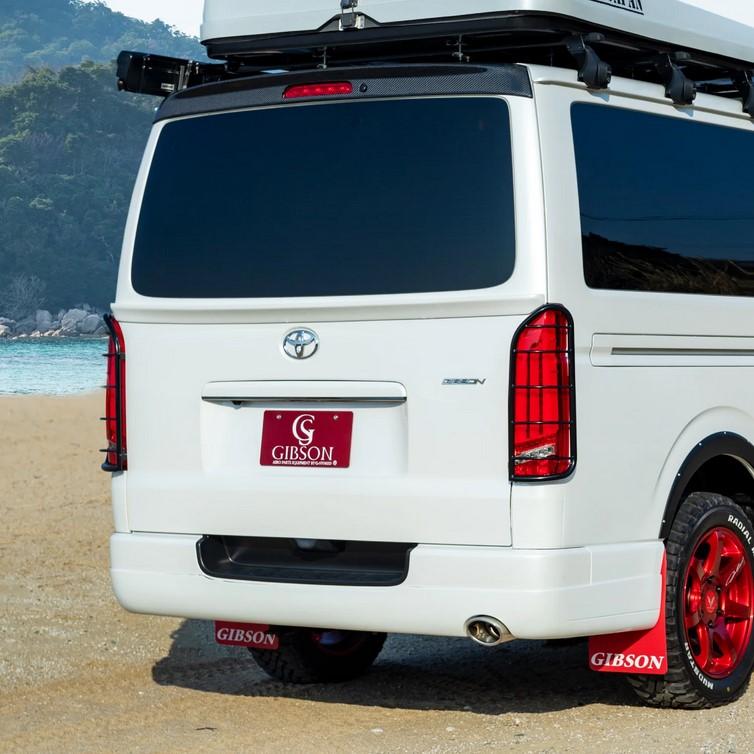 ギブソン(GIBSON)リアゲートスポイラー塗装済み/未塗装【200系