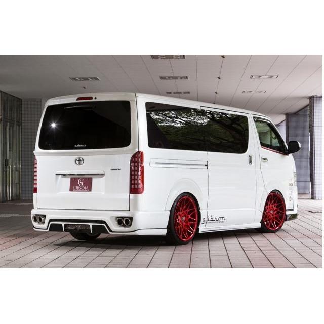 ギブソン(GIBSON)リアゲートスポイラー塗装済み【200系ハイエース