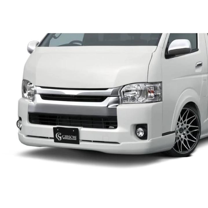 ギブソン(GIBSON)フロントハーフスポイラーVer1塗装済み/未塗装 200系