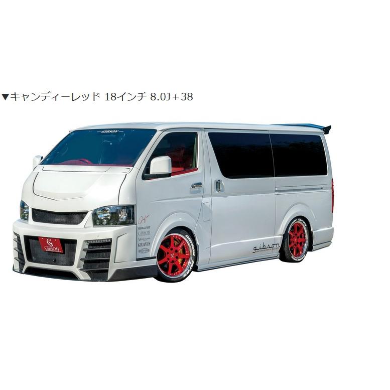 超希少　ギブソン　カミュラ　2PC ハイエース　エセックス　ESSEX ギブソン【GIBSON】カミュラ(2P)18インチ7.0J〜12.5Jホイール単品1本