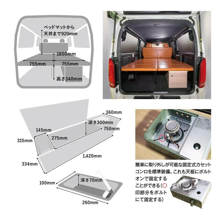 キャンピングキットセット クルマとアウトドアのあいだに。 - アルパインスタイル ALPINESTYLE