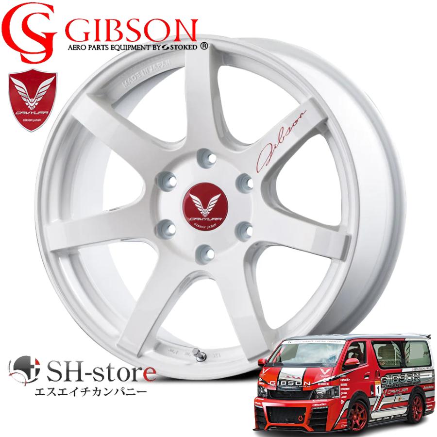 ギブソン カミュラ パールホワイト 18インチ 【厳選輸入225/50R18