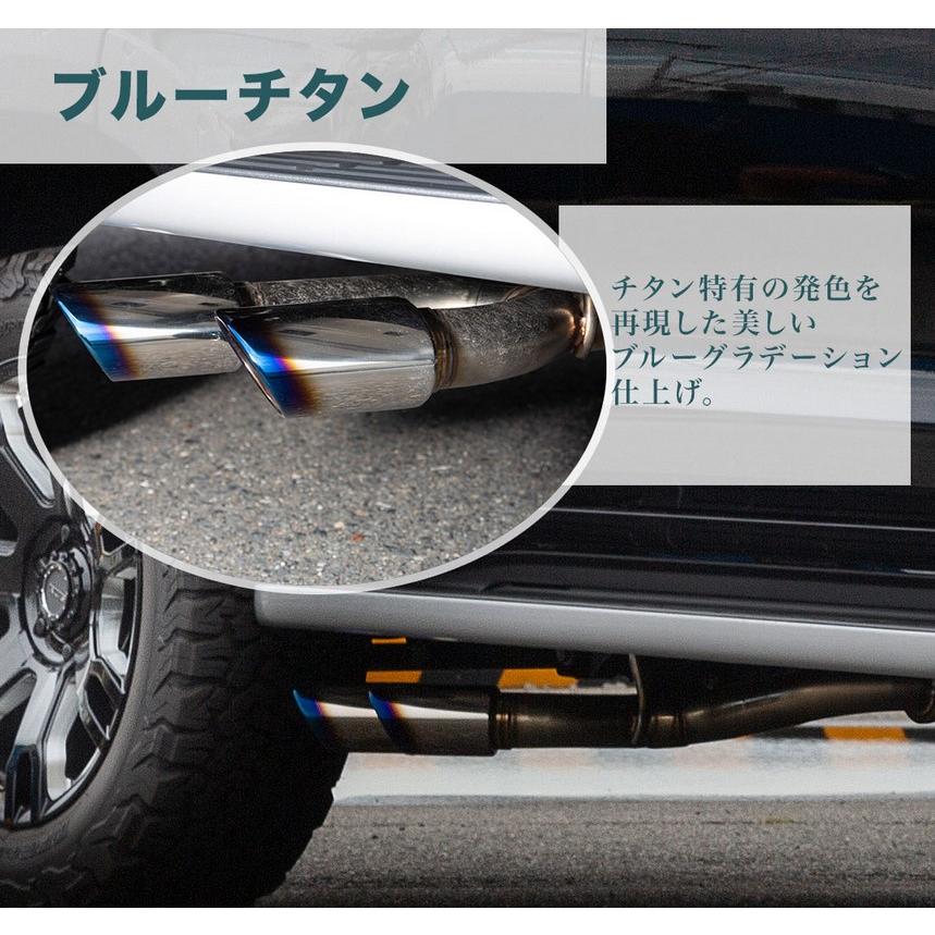 ランドクルーザープラド150系 オーバル4本出しマフラー【フル ランドクルーザープラド150系 オーバル4本出しマフラー【フル
