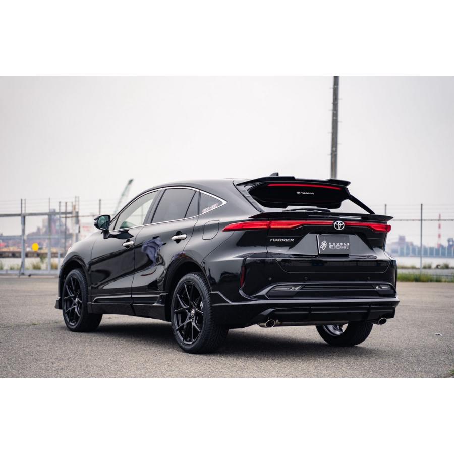 80系ハリアー リアバンパースポイラー未塗装 ダブルエイト(DOUBLE