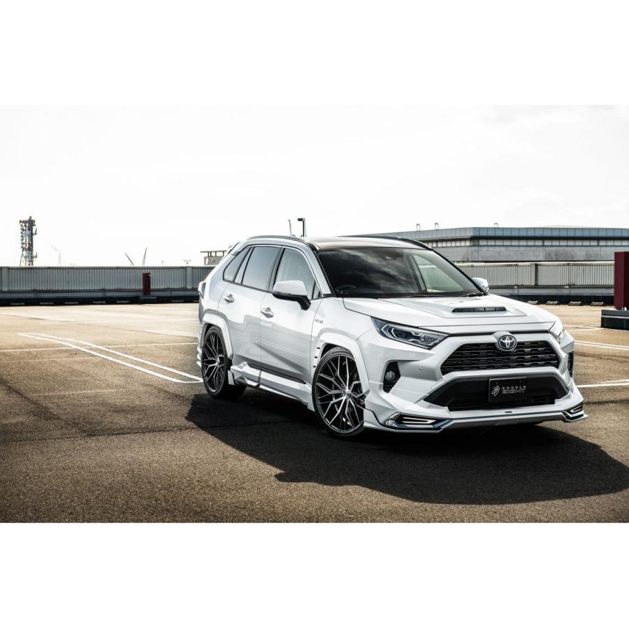 50系RAV4 ボンネットフードカバー未塗装 ダブルエイト(DOUBLE EIGHT