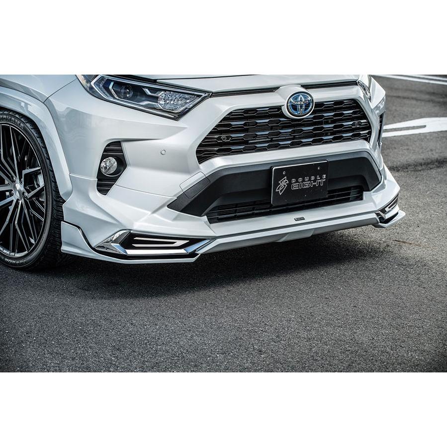 50系RAV4 【モデリスタエアロ専用】フロントサイドスポイラー未 50系RAV4 【モデリスタエアロ専用】フロントサイドスポイラー未