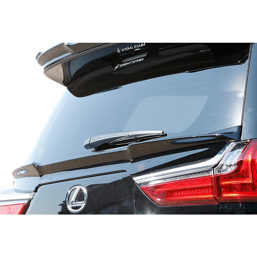 レクサスLX570 リアゲートスポイラー未塗装 ダブルエイト(DOUBLE EIGHT