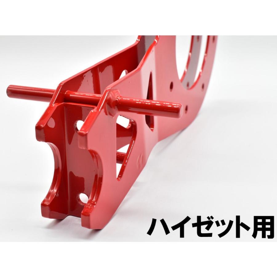 ハードカーゴジャパン ビッグフック レッド ブラック ハイゼット