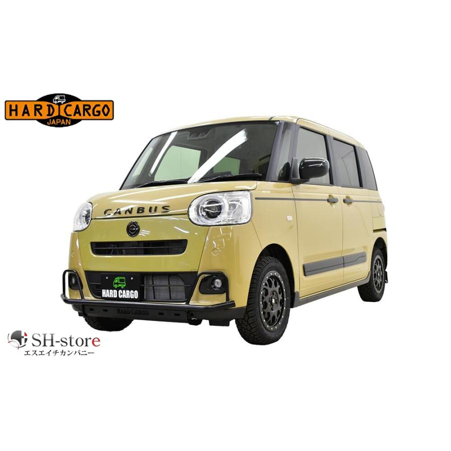 バンパーガード(LEDマーカー付き/LEDマーカー無し)ムーヴキャンバス