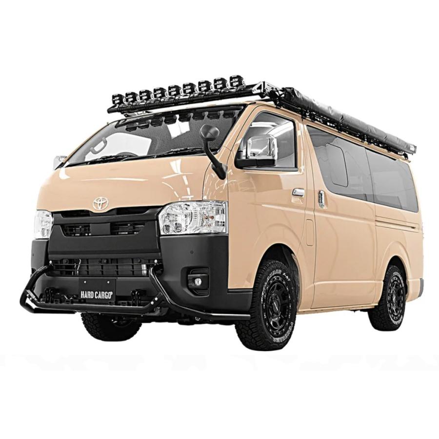 バンパーガード/LED 200系ハイエース6型以降〜【標準ボディ・ミドル