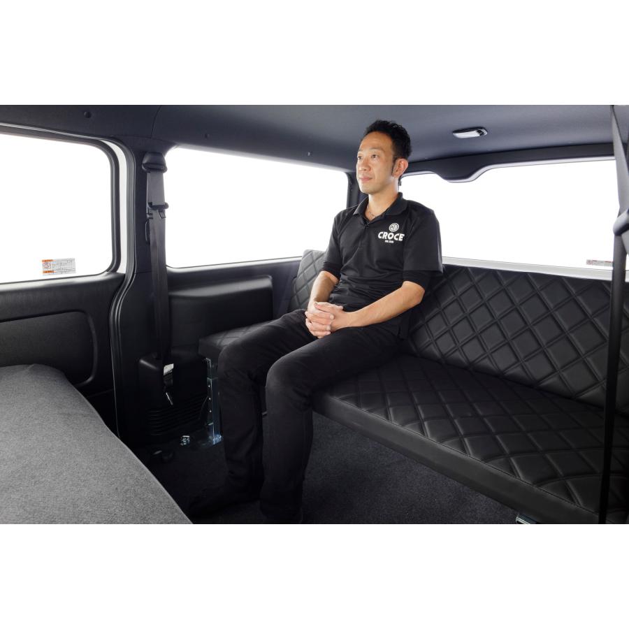 200系ハイエースバン1〜7型ナロー標準ボディS-GL】リクライニング機能