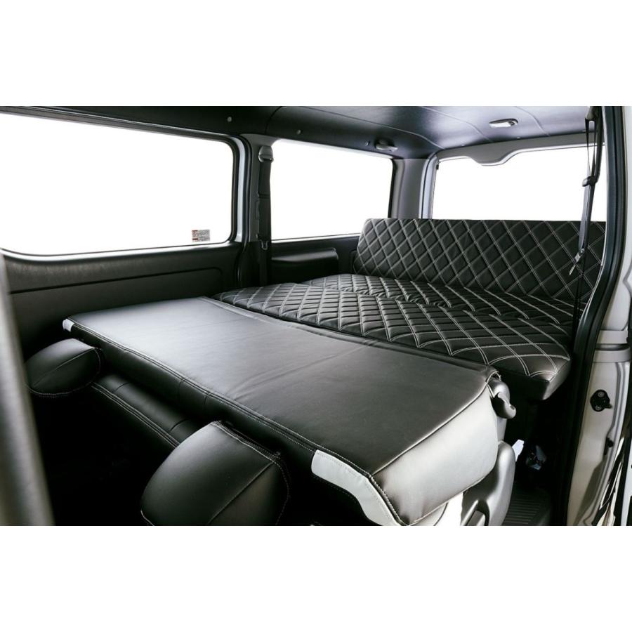 200系ハイエース　ナローSGL ベッドキット　リクライニング 200系ハイエースバン1〜7型ナロー標準ボディS-GL】リクライニング機能