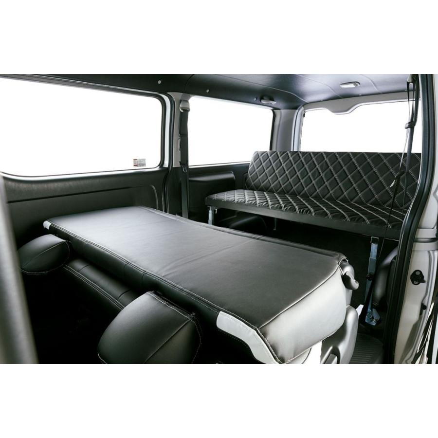 200系ハイエース　ナローSGL ベッドキット　リクライニング 200系ハイエースバン1〜7型ナロー標準ボディS-GL】リクライニング機能