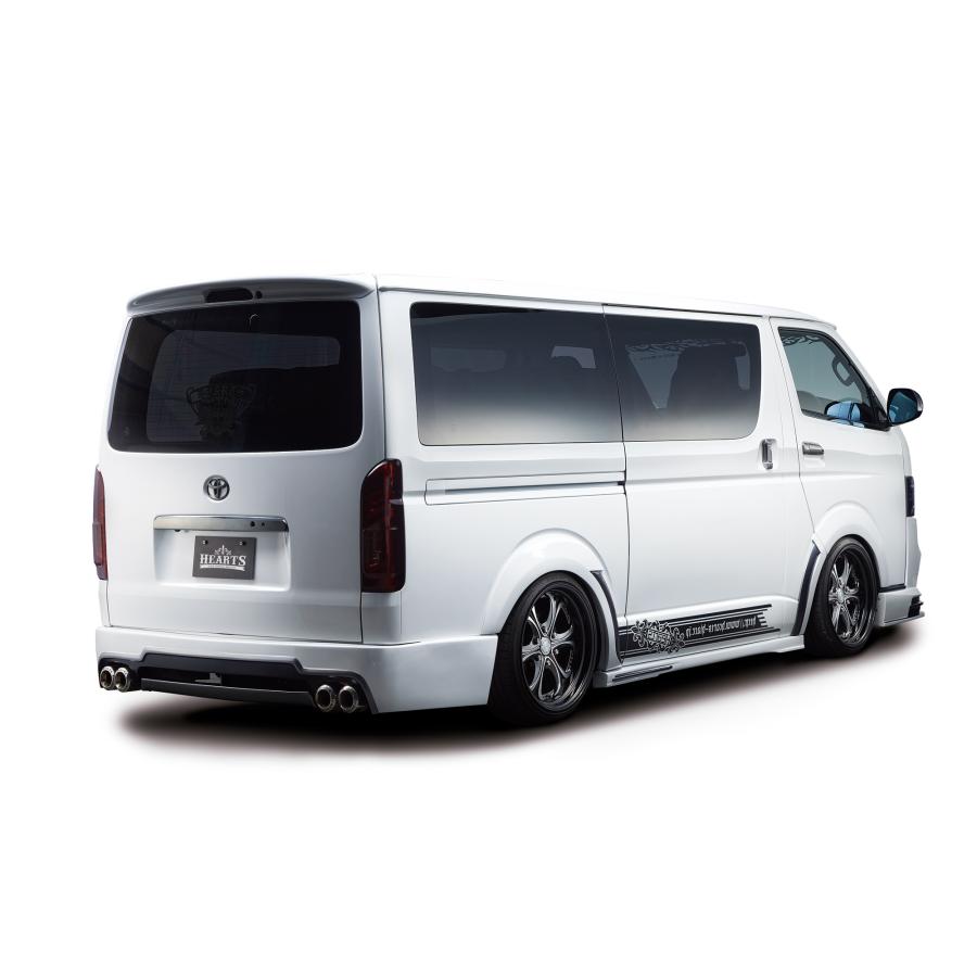 200系ハイエース1〜7型ナロー標準ボディ】リアルーフスポイラーVer2未