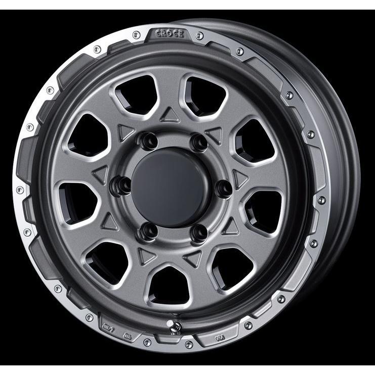 ハーツ(Hearts) ガンザー ガンメタ 16インチ 【厳選輸入215/65R16 