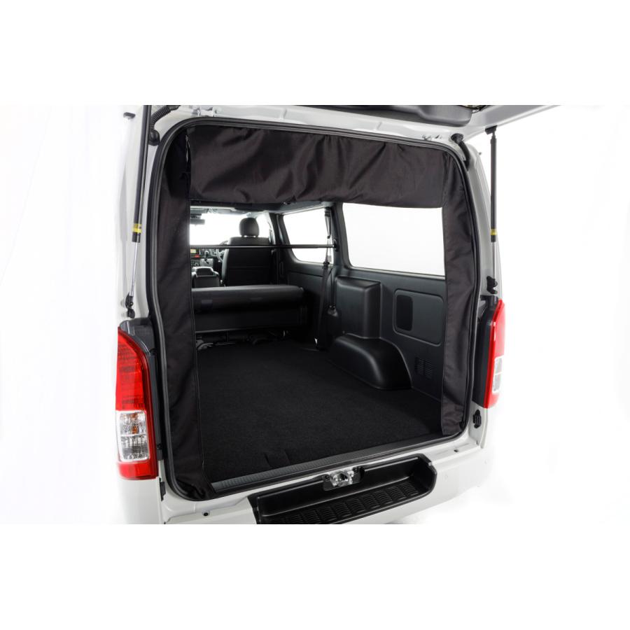 ハーツ(Hearts) マグネット開閉式防虫ネット 200系ハイエースバン専用