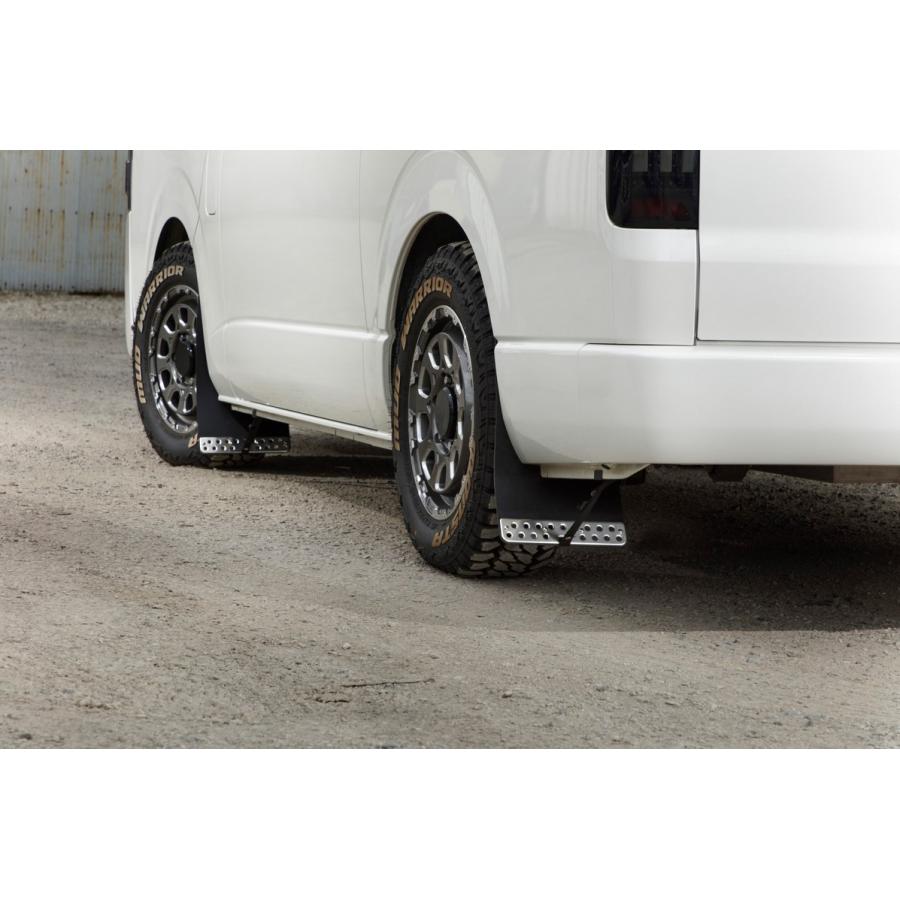ハイエースGR マッドフラップ4枚セット ハーツ (Hearts) マッドフラップ【スタンダード】 1台分4枚セット 200