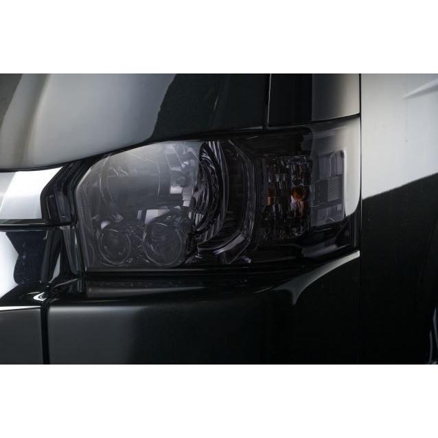 Hearts（ハーツ） ヘッドライトカバー 【スモーク】 200系