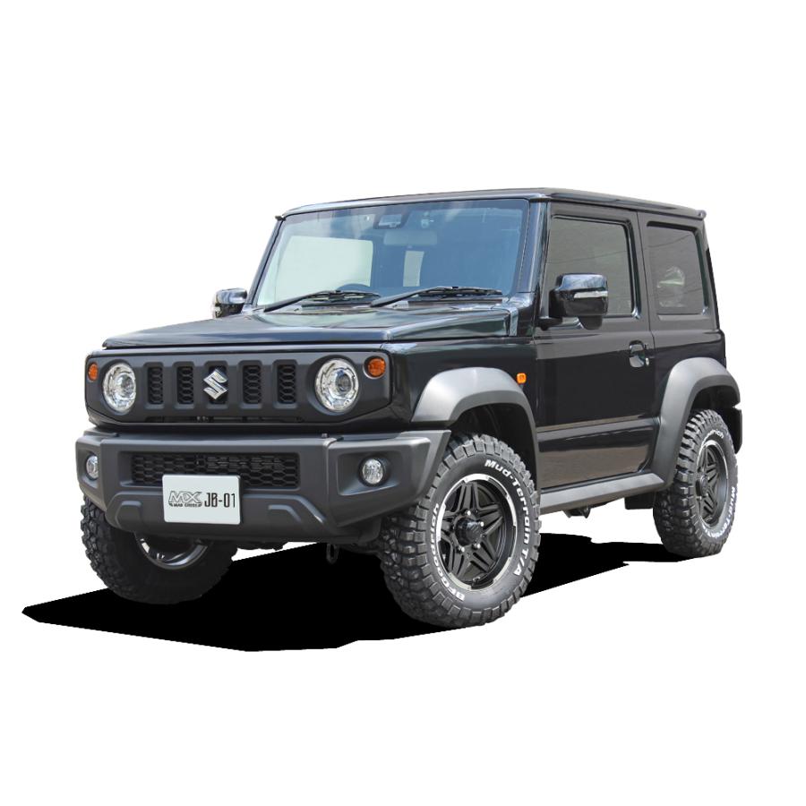 カスタムサイズに変更可能】ジムニーJB74(マッドクロスJB01)16インチ