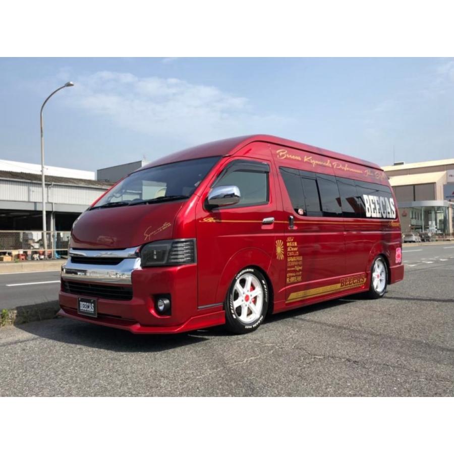 ハイエース200系 フロントフリッパー 未塗装 FFP01 FEGGARI FEGGARI フェガーリ ハイエース レジアスエース 200系 フロント