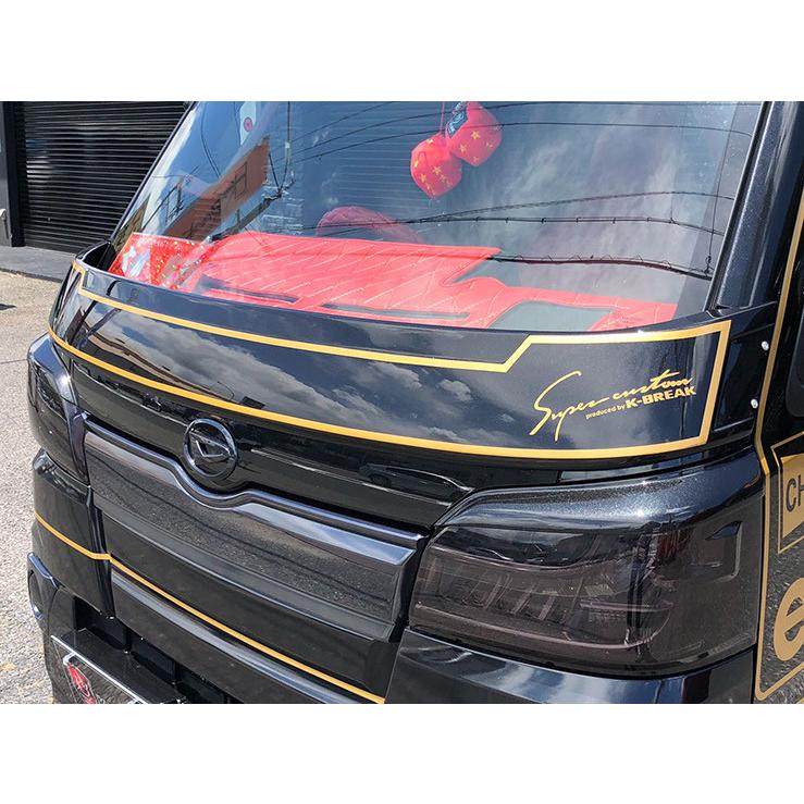 レクサス RC F 純正 リアフェンダーモール 黒 212 裏面加工済 流用に