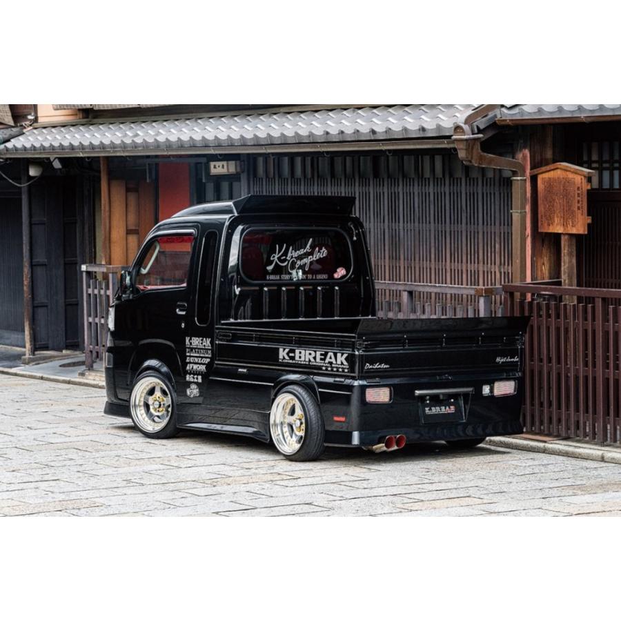 K-BREAK(ケイブレイク) コンプリート リアバンパースポイラー未塗装