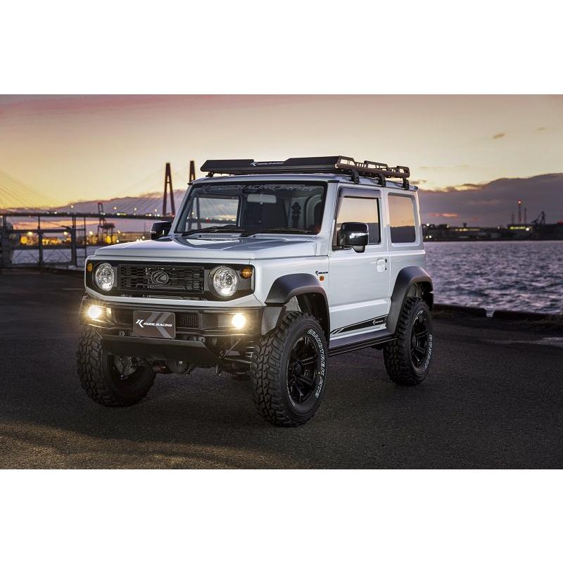 ジムニーシエラJB74Wフロントフローティングディフューザー【塗装済み