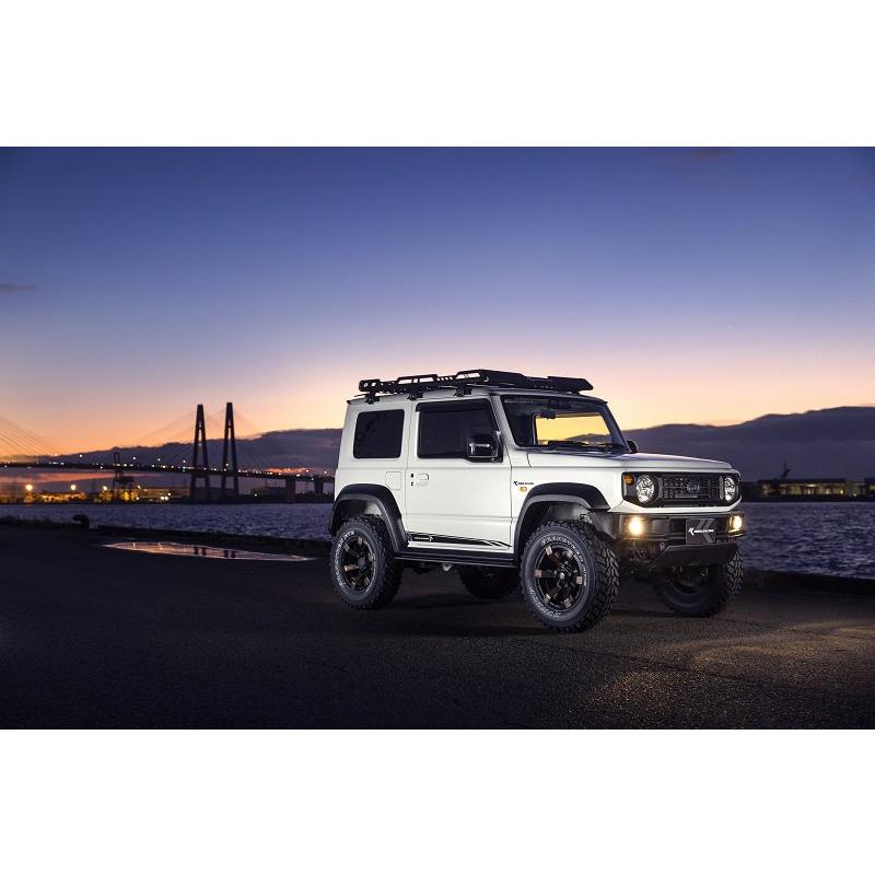 ジムニーシエラJB74Wフロントフローティングディフューザー【塗装済み