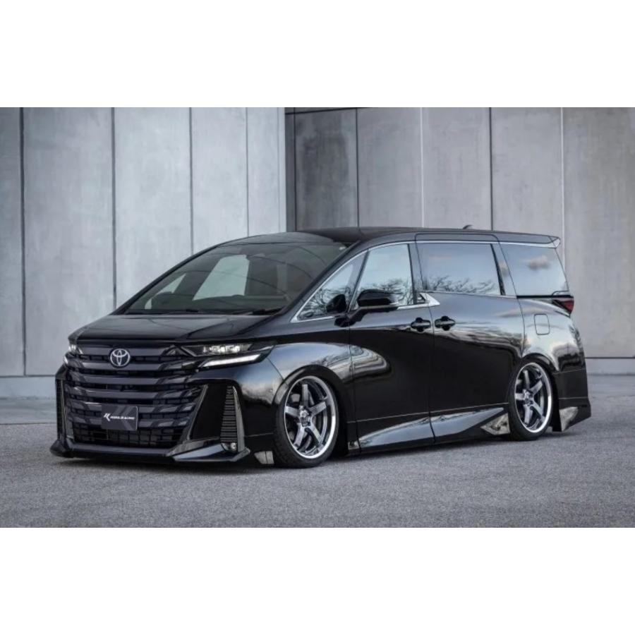40系ヴェルファイア フロントハーフスポイラー3分割タイプ(塗装済み