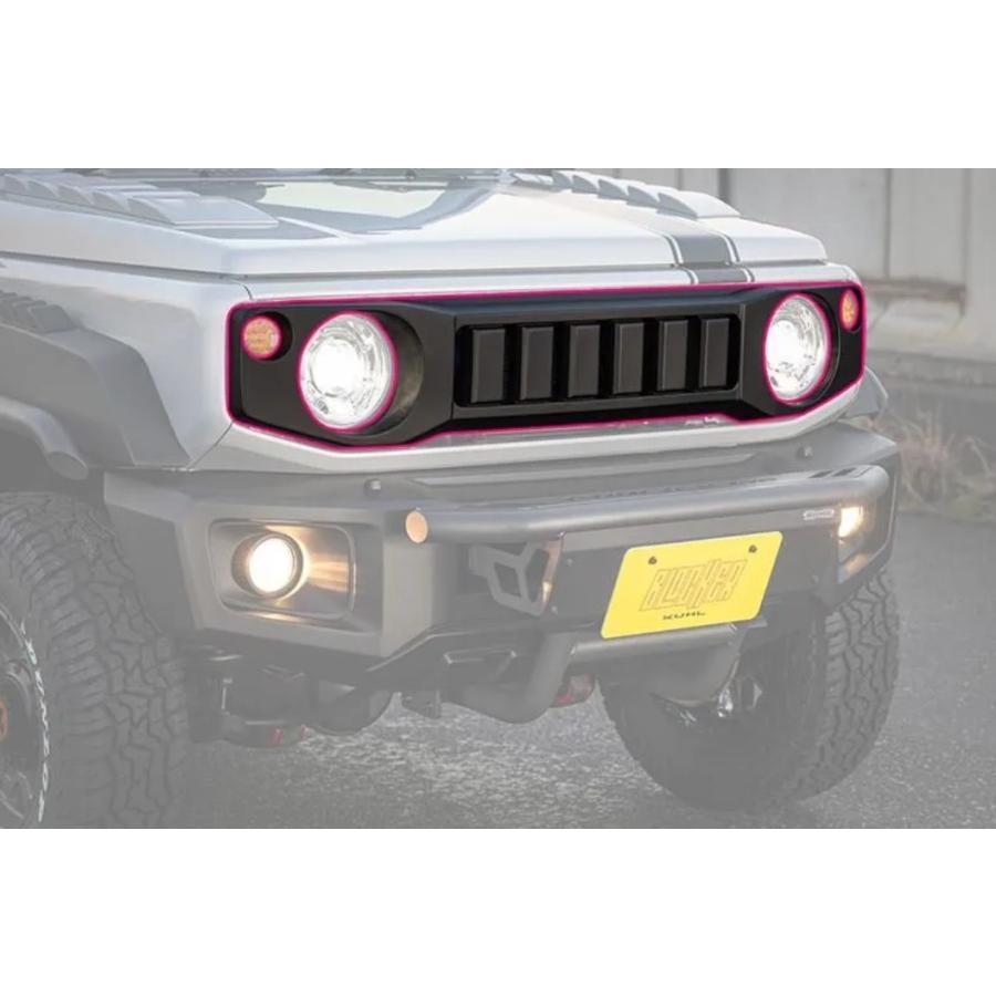 ジムニーノマドJC74W フロントグリルタイプ2【塗装済み/未塗装】クール