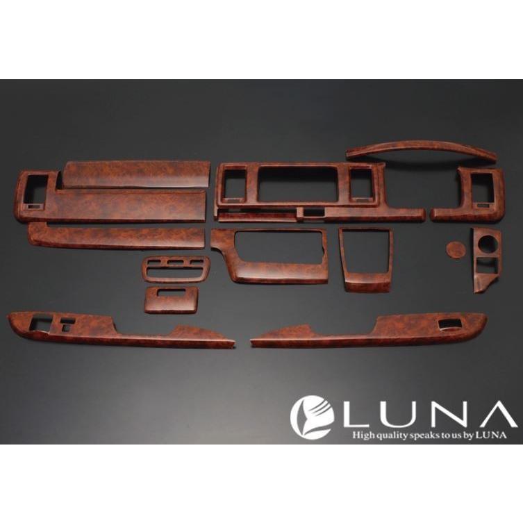 フェガーリ ハイエース 0系 4型標準用 インテリアパネルver 2 15ピース 茶木目 L 009 エスエイチカンパニー 通販 Yahoo ショッピング