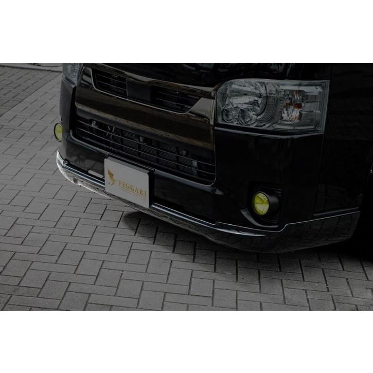 フロントハーフスポイラーVer2未塗装 FDCS 200系ハイエース標準(ナロー